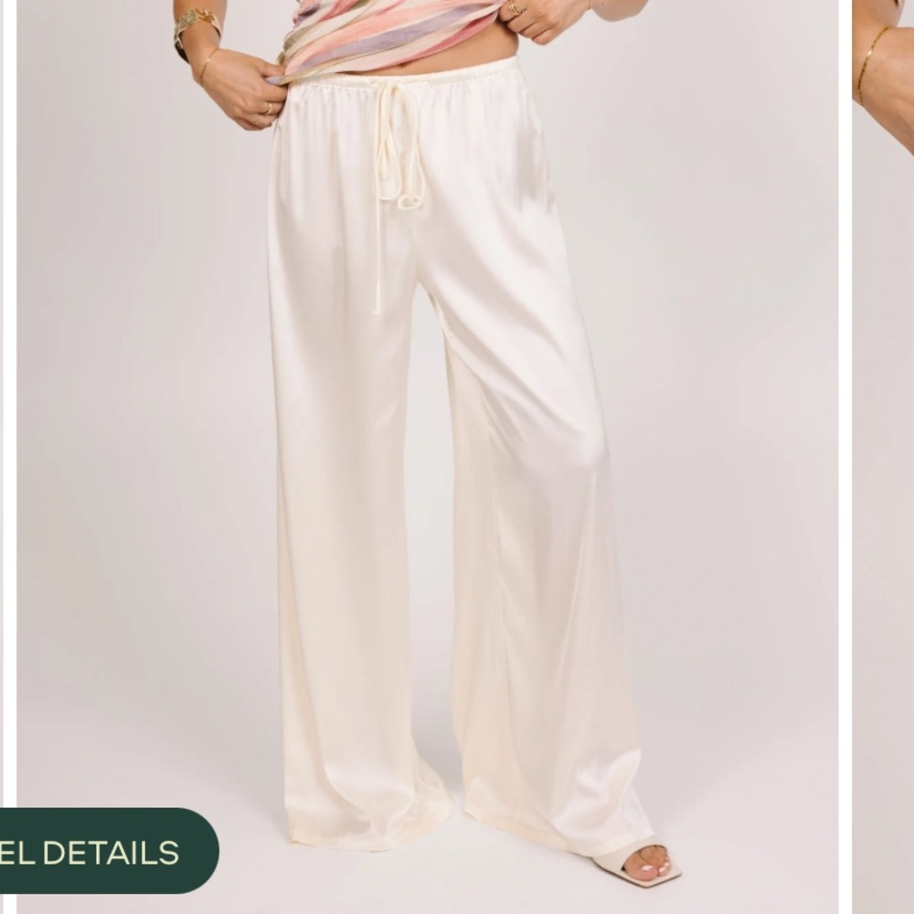 Grey Bandit Positano Satin Pants